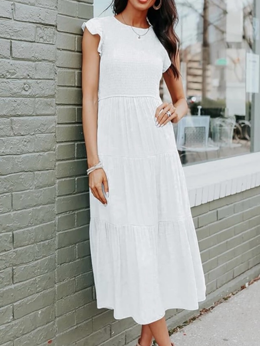 Amazon - White Dress